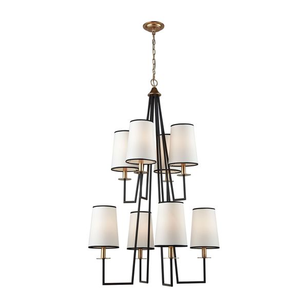 Nico 30'' Wide 8-Light Chandelier - Oil Rubbed Bronze