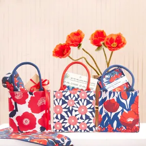 Icelandic Poppies Reusable Itsy Bitsy Gift Bag 4
