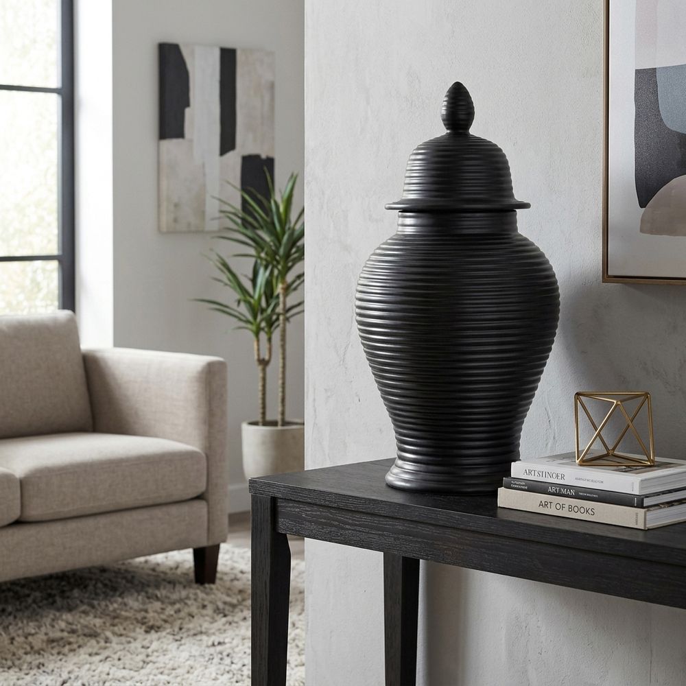OWENSHAW BLACK CHINOISERIE 24 (IN)