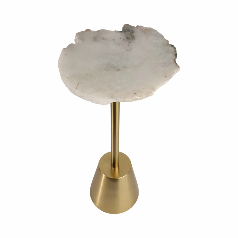 GASTONLEY GOLD TABLE 24 (IN)
