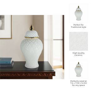 CAMDENBROOK WHITE CHINOISERIE 15 (IN) 11