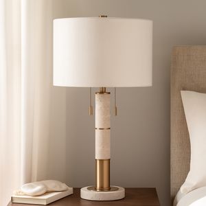 ALECSIDE IVORY LAMP 28 (IN) 2