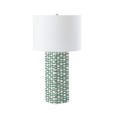 Etten 27″ High 1-Light Table Lamp - Green