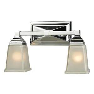 Sinclair 15'' Wide 2-Light Vanity Light - Polished Chrome 1