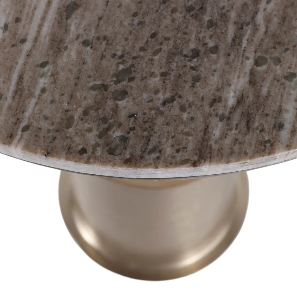 NADIARIDGE WHITE TABLE 22 (IN)