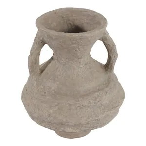 FERRIS TAUPE VASE 10 (IN) 6
