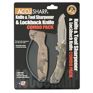 Camo AccuSharp  - Camo Folding Knife Combo 3