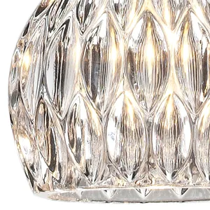 Kersey 5″ Wide 1-Light Mini Pendant - Satin Nickel 3