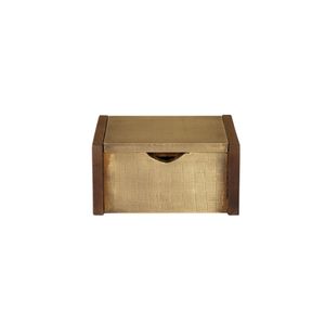 Dorsey Box - Small Aged Brass 2