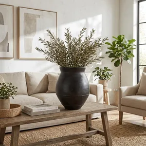 LARKVIEW BLACK VASE 20 (IN) 10