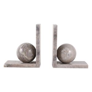 TESSOAK SET OF 2 TAN BOOKENDS 7 (IN) 1