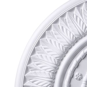 Corinna 33'' Wide Medallion - White 3