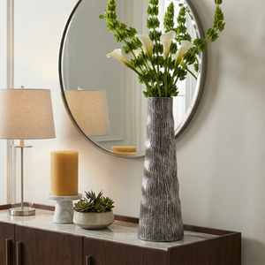 TATUMBURN GRAY VASE 20 (IN) 2