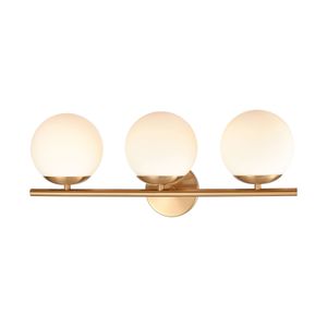 Hollywood Blvd 22'' Wide 3-Light Vanity Light - Satin Brass 3