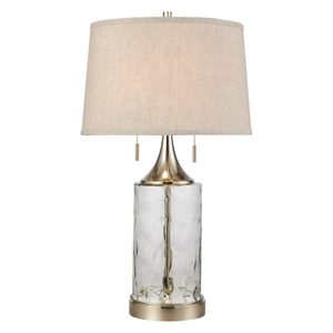 Tribeca 27'' High 2-Light Table Lamp - Clear 1