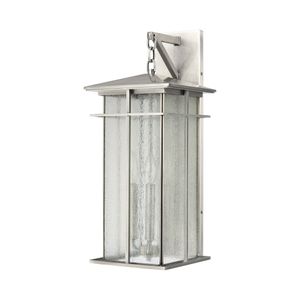 Oak Park 22'' High 3-Light Outdoor Sconce - Antique Brushed Aluminum 2