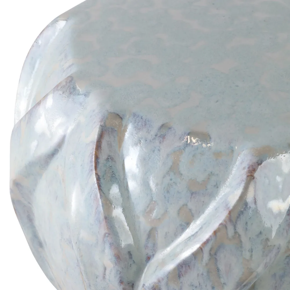 JASPERRUN IVORY GARDEN STOOL 18 (IN)
