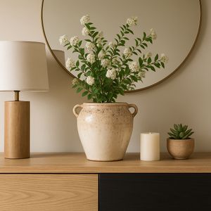 MAXWELLROSE IVORY VASE 10 (IN) 12