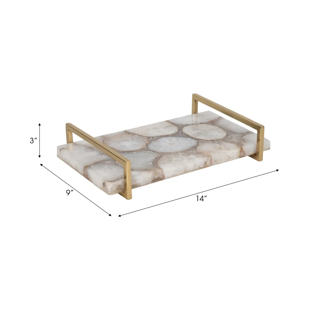 HERMONBROOK IVORY TRAY 3 (IN)