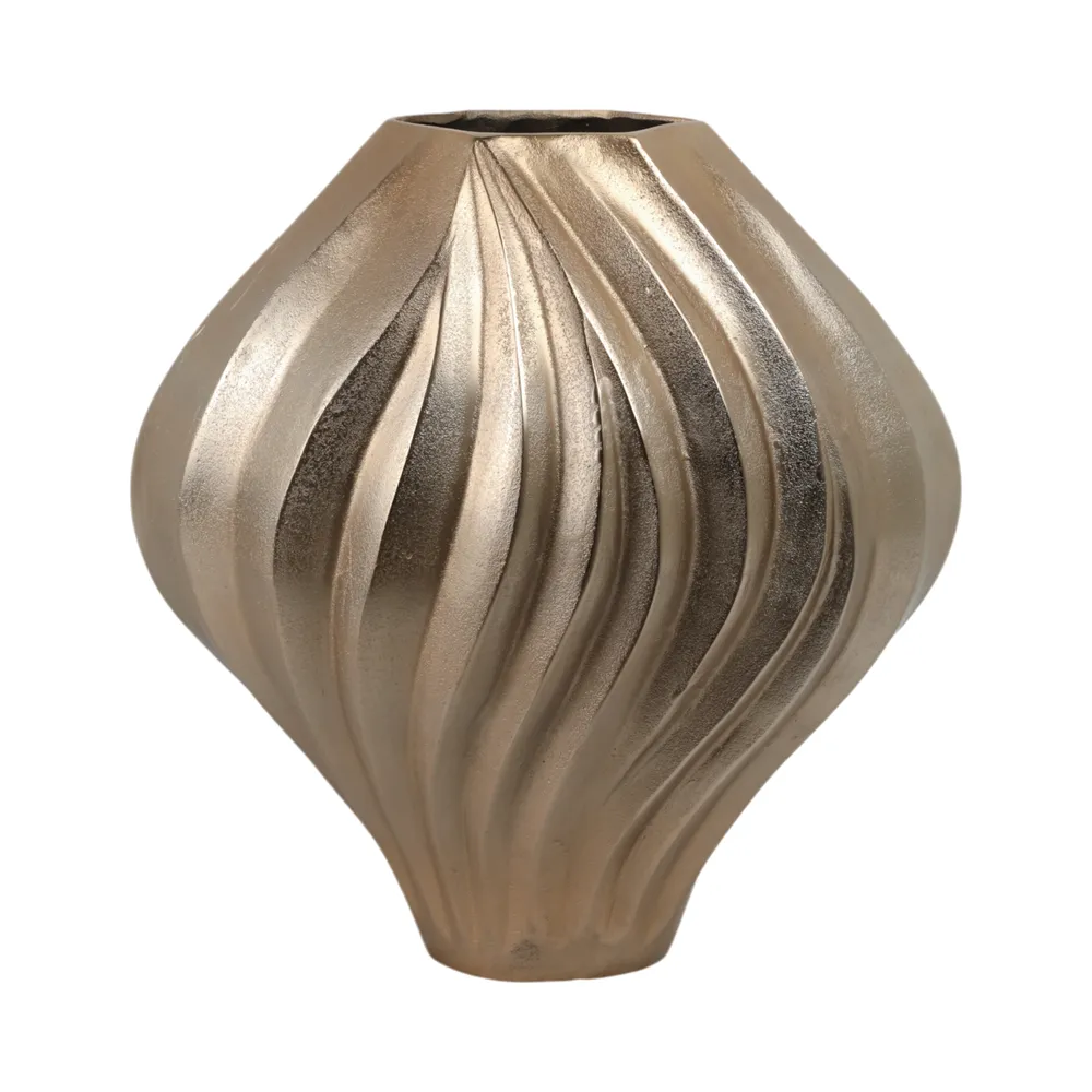 HAXTON GOLD VASE 18 (IN)