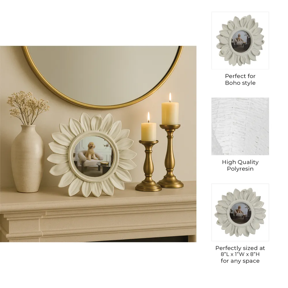 TARABEACH IVORY FRAME 8 (IN)