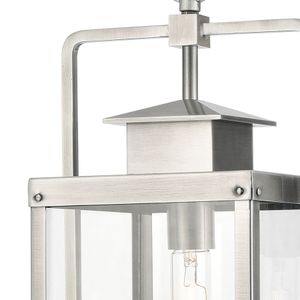Crested Butte 9'' Wide 1-Light Outdoor Pendant - Antique Brushed Aluminum 2