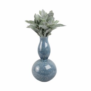 HARLEMSHAW TEAL VASE 18 (IN) 3