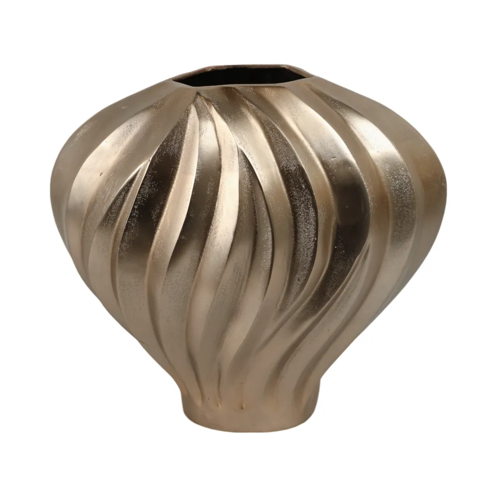 HAXTON GOLD VASE 15 (IN)