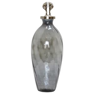 FORDHAMDALE GRAY GLASS VASE 21 (IN) 1