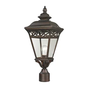 Mendham 22'' High 1-Light Outdoor Post Light - Hazelnut Bronze 1