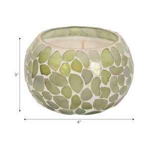 ADLERCROSS GREEN CANDLE 3 (IN) 10