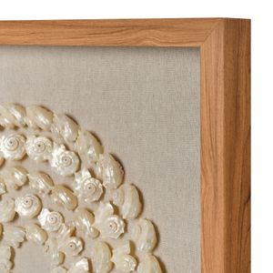 Concentric Shell Dimensional Wall Art 4