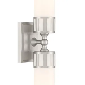 Astor 24.5'' Wide 2-Light Sconce - Brushed Nickel 3