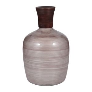 ELDONWICK BROWN GLASS VASE 16 (IN) 1