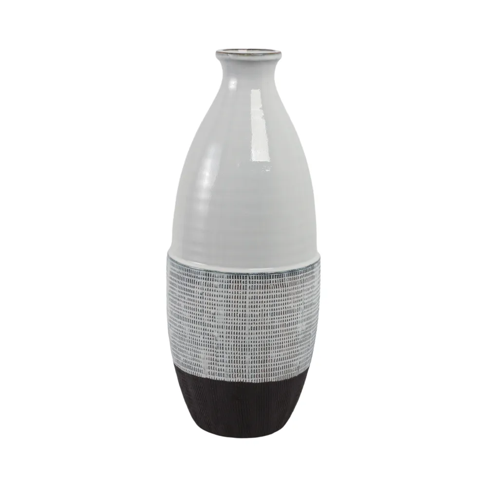 DALEYWICK GRAY VASE 22 (IN)