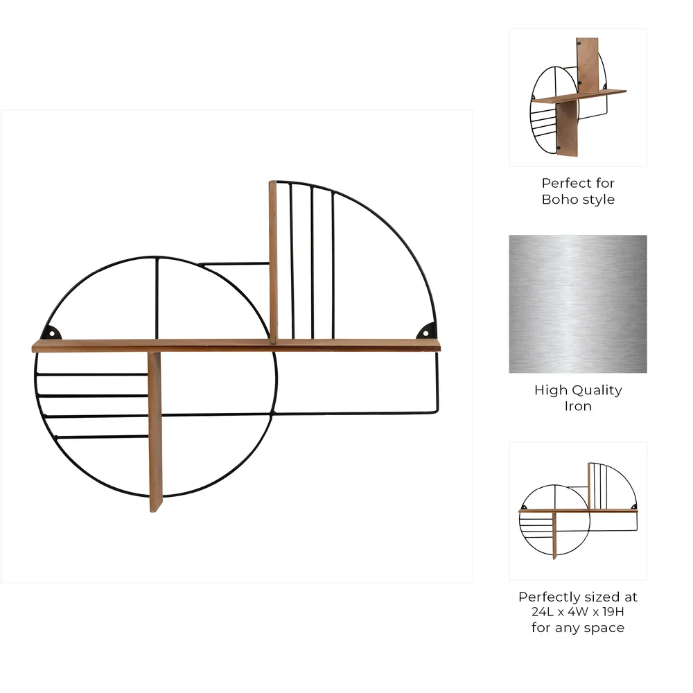 BARLOWSTONE BROWN WALL SHELF 19 (IN)
