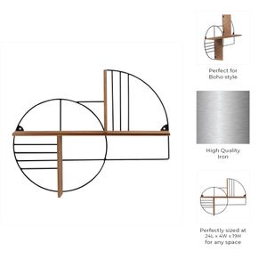 BARLOWSTONE BROWN WALL SHELF 19 (IN) 8