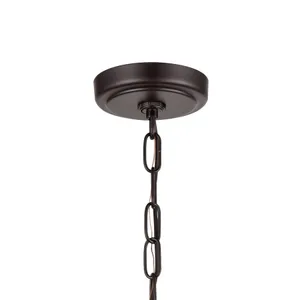 Park Slope 15.75" Wide 4-Light Pendant - Oil Rubbed Bronze 4