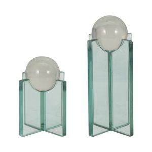 TRENTONVIEW SET OF 2 CLEAR DECOR 12 (IN) 4
