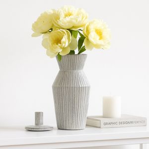 WRENTON WHITE VASE 20 (IN) 10