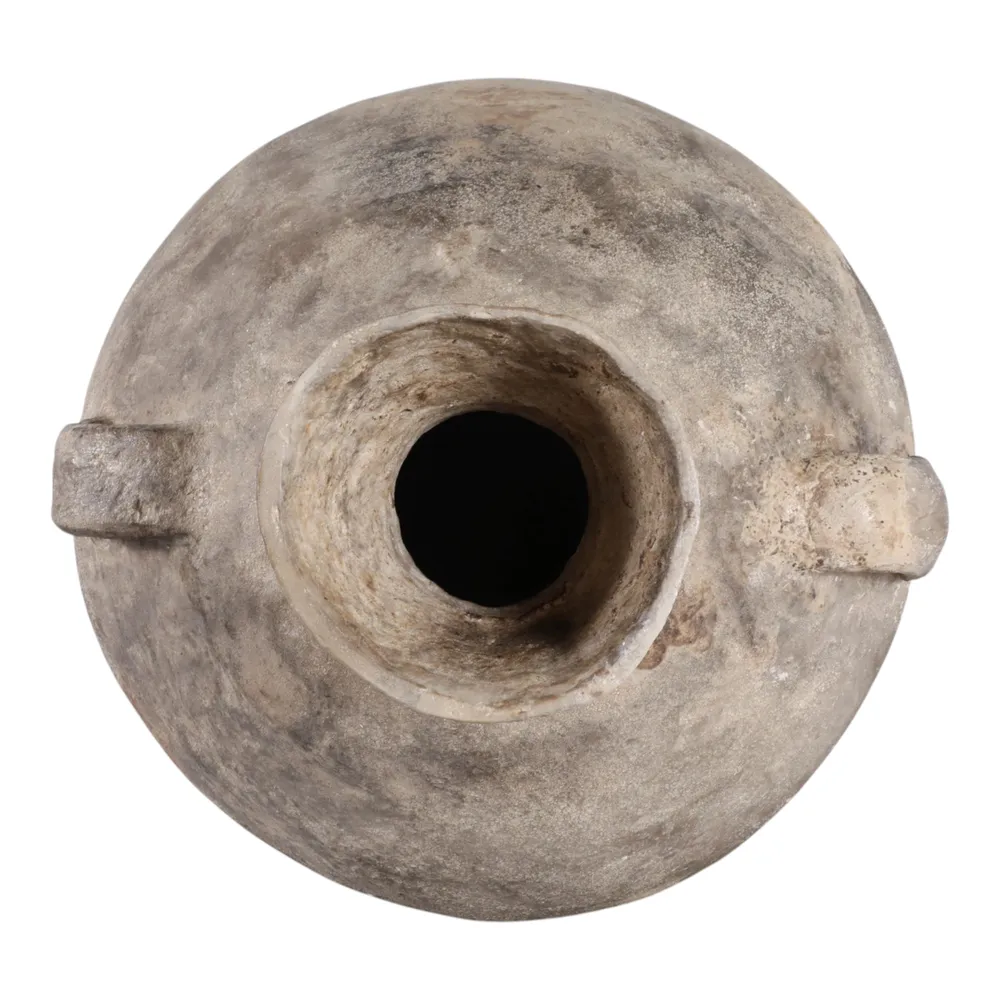 HANLEYLAKE BROWN VASE 33 (IN)