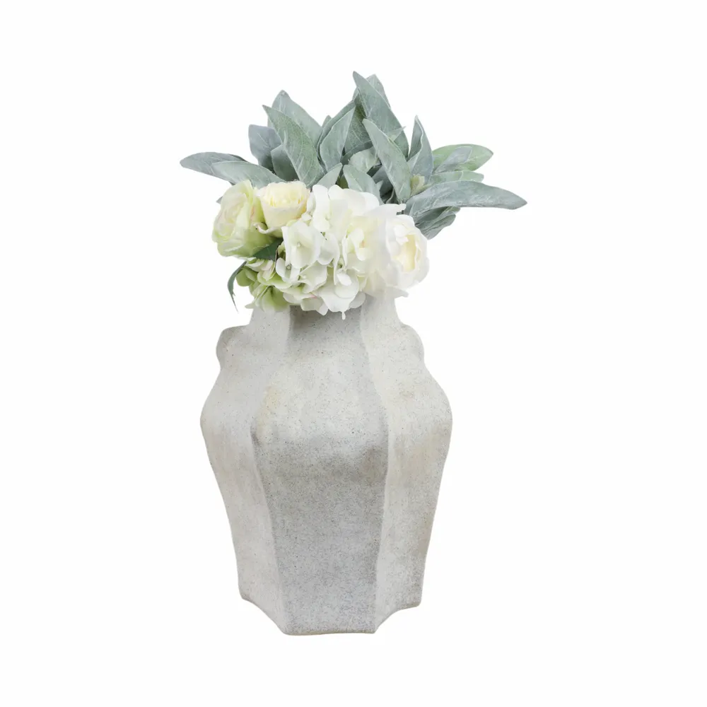 AVAWAY GRAY VASE 15 (IN)