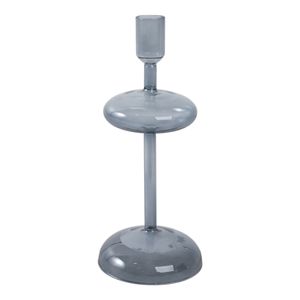 CROSBYHAM BLUE CANDLE HOLDER 10 (IN) 3