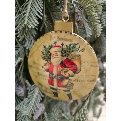 Ole Saint Nick Ornament 4.75x5.5in