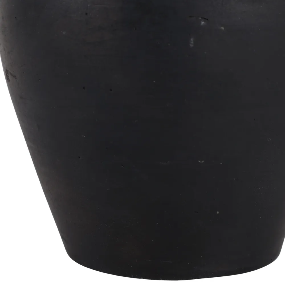 HAWLEYWORTH BLACK VASE 7 (IN)