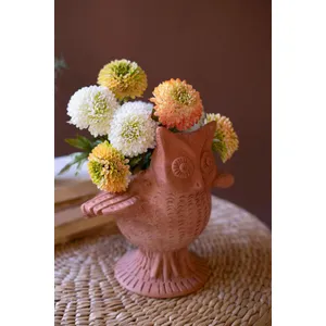 Terracotta Owl Planter 2