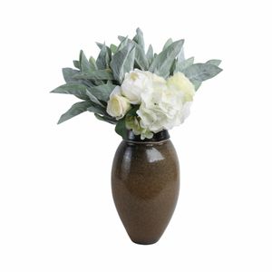 BROGANFORD BROWN VASE 12 (IN) 3