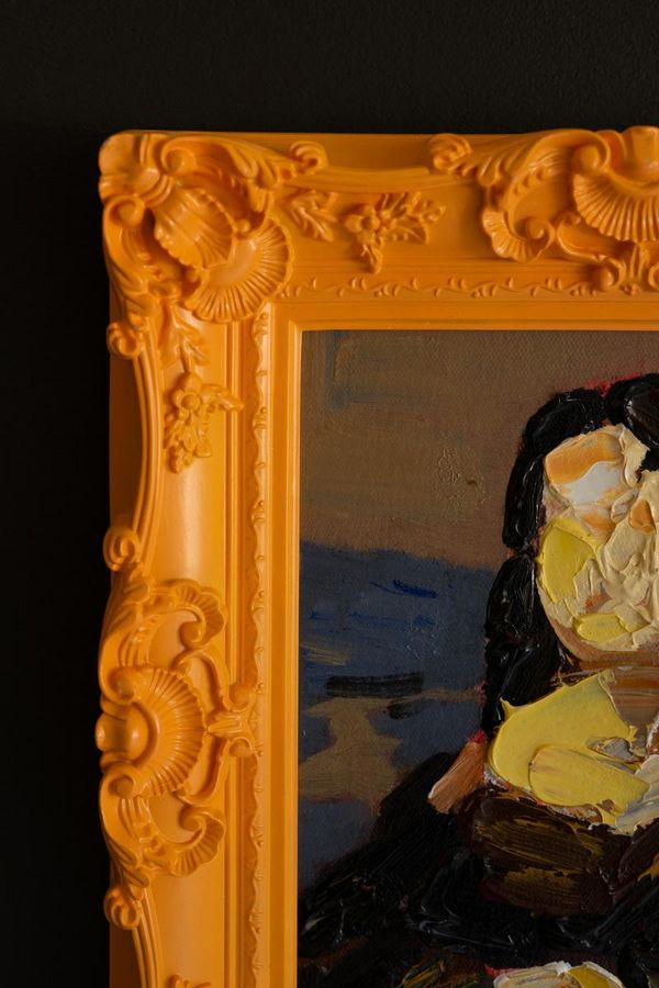Set of 3 Framed Portrait Paintings