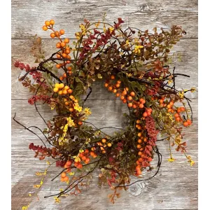 Sienna Peppergrass Candle Ring 6.5in 1