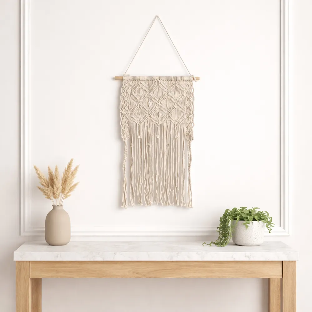 CANTONTON IVORY WALL HANGING 18 (IN)